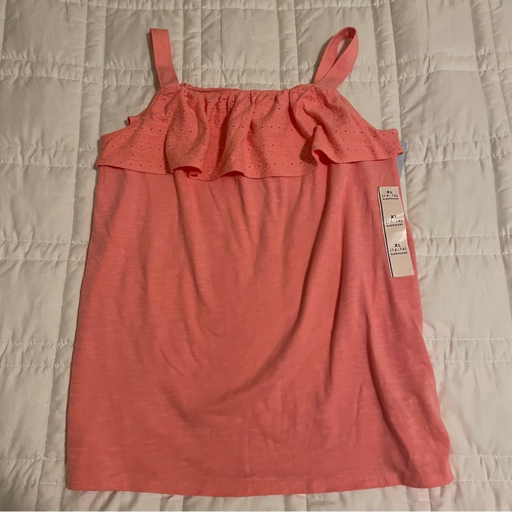 4/$13 NWT Cat & Jack Sleeveless Top - Size XL 14/16